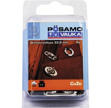 Draaibare sluiting 33 millimeter, 4 stuks