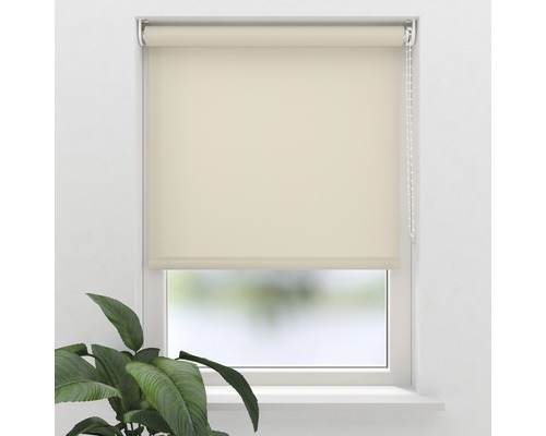 SOLUNA Rolgordijn lichtdoorlatend T3 uni beige 140x190 cm