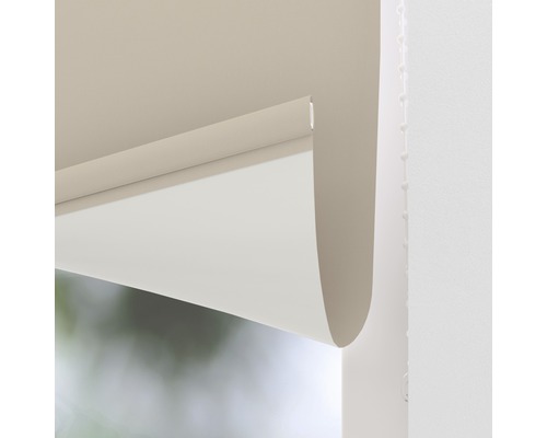 Rolgordijn gedeeltelijk afgerold