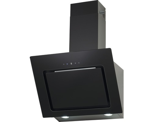 Zwarte afzuigkap