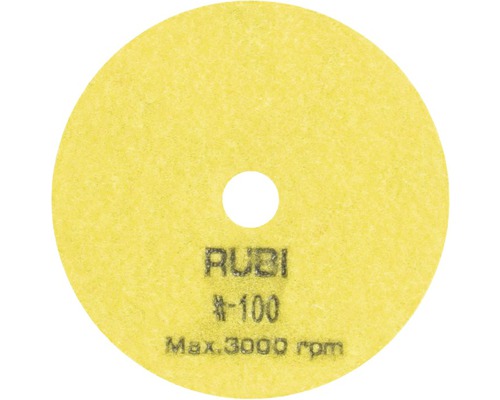 Rubi polijstpad korrel 100 met maximaal 3000 toeren per minuut