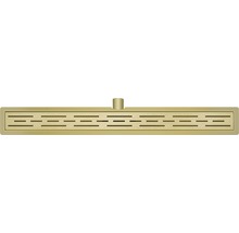 Douchegoot Prima geborsteld koper 70x7 cm