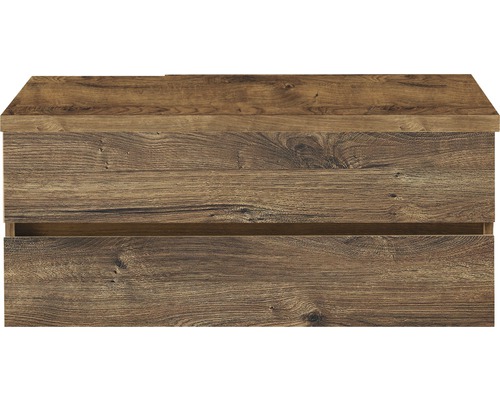 PELIPAL Badkamermeubelset Napoli met wastafelblad 120 cm ribbeck eiken PELIPAL Badkamermeubelset Napoli met wastafelblad 120 cm ribbeck eiken