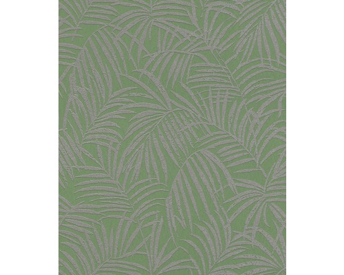 Behang met palmenbladmotief