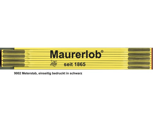 MAURERLOB Duimstok hout geel 200 cm-0