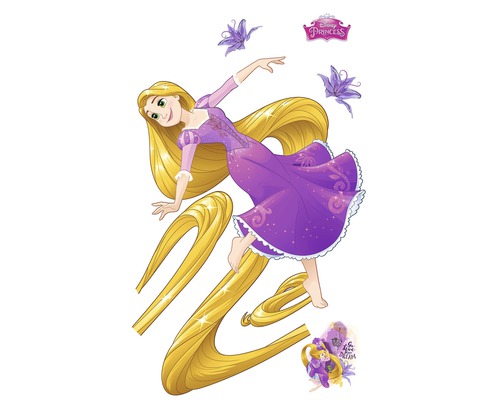 KOMAR Muursticker Rapunzel XXL 127x200 cm