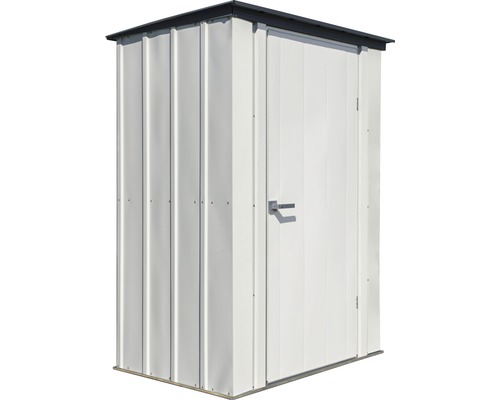 Metalen tuinhuis met deur