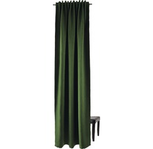 Gordijn van stof, hangend aan een stang