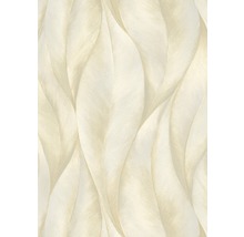 Behang met abstract bladmotief