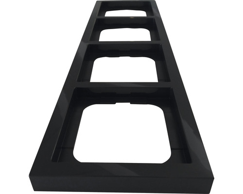 Kunststof tuinpadmal met vier uitsparingen voor het aanleggen van een tuinpad