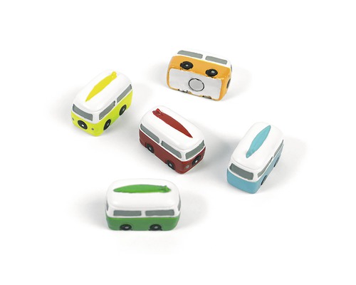 TRENDFORM Magneten minivans meerkleurig 5 stuks