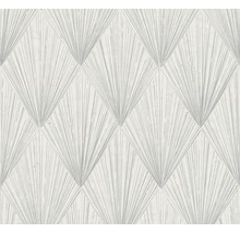 Behang met geometrisch waaierpatroon