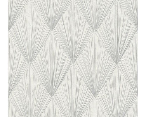 Behang met geometrisch waaierpatroon