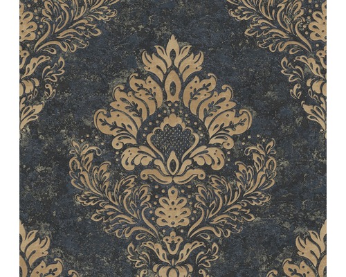 A.S. CRÉATION Vliesbehang 37901-2 Metropolitan Stories 2 damask blauw/goud