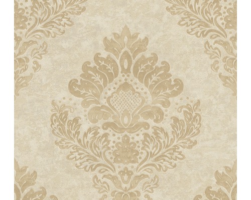 A.S. CRÉATION Vliesbehang 37901-3 Metropolitan Stories 2 damask beige Behang met bloemmotief