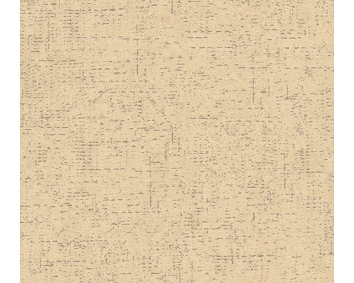 A.S. CRÉATION Vliesbehang 37904-6 Metropolitan Stories 2 effen beige Behang met textielstructuur