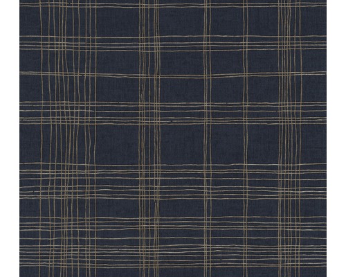 A.S. CRÉATION Vliesbehang 37919-4 Metropolitan Stories 2 ruiten blauw