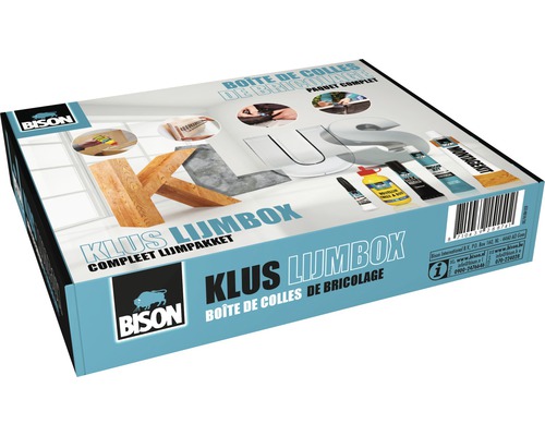 Bison lijmdoos voor doe-het-zelvers, complete set