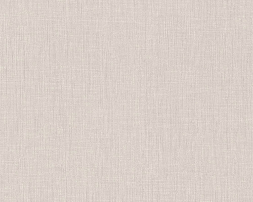A.S. CRÉATION Vliesbehang 379525 effen beige Behang met textielstructuur