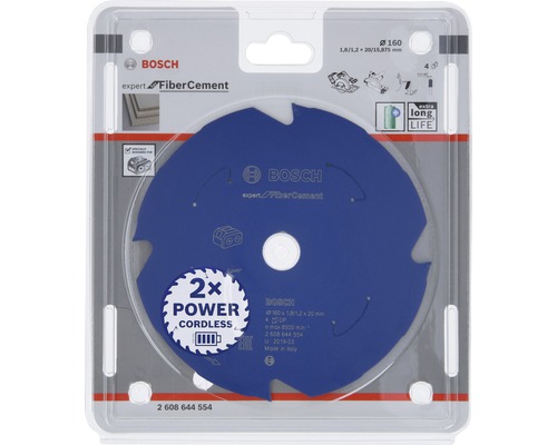 Bosch Expert FiberCement zaagblad, diameter 160 millimeter