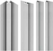 SCHULTE Profielset ExpressPlus Decodesign 255 cm aluminium