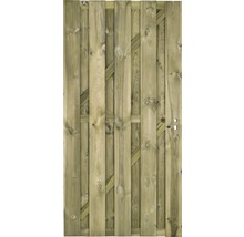 Houten poort voor tuinafscheiding