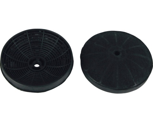 Twee koolstoffilters voor afzuigkappen