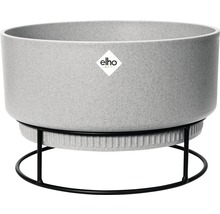 Bloempot met metalen voet en Elho Logo
