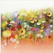 Schilderij met bloemmotief