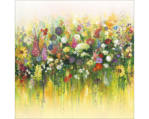 Schilderij met bloemmotief voor wanddecoratie