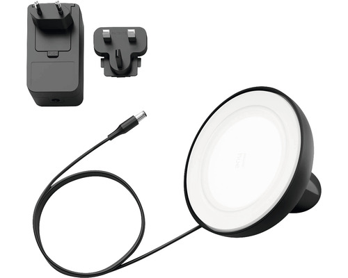 LED-lamp met stroomadapter en stekkeradapter