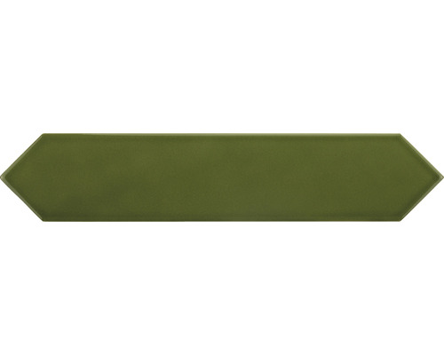 Wandtegel handvorm Traffic green kelp 5x25 cm