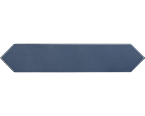 Wandtegel handvorm Traffic blue velvet 5x25 cm
