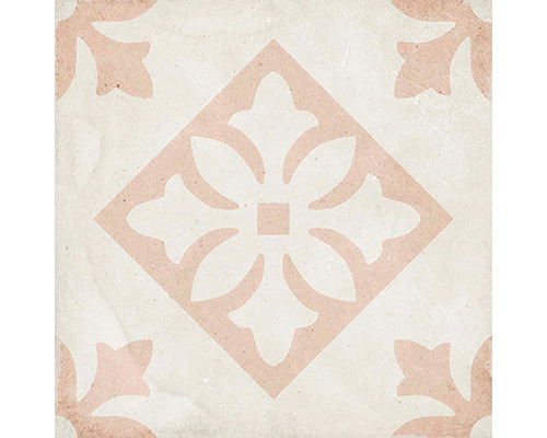 Wand- en vloertegel Anuvo decor padua pink 20x20 cm