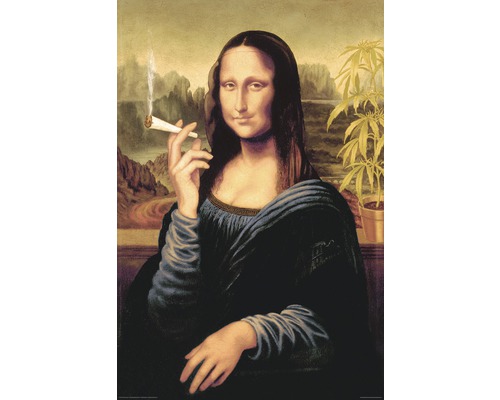 REINDERS Poster Mona Lisa 61x91,5 cm