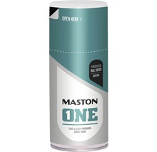 Maston spuitbus met turkoois lak RAL 5018