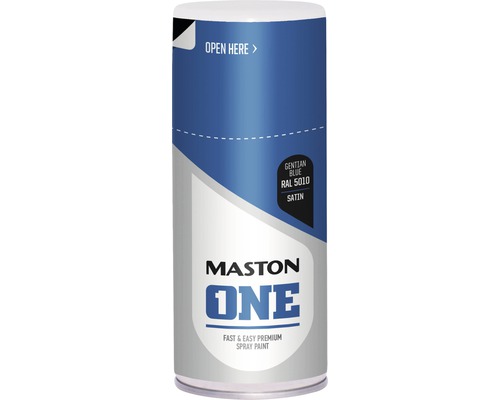 Maston spuitbus One gentiaanblauw RAL 5010 zijdeglans