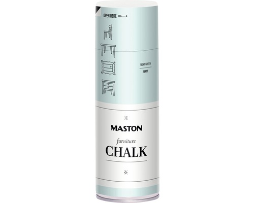 Maston meubel krijtverf in mintgroen, matte afwerking