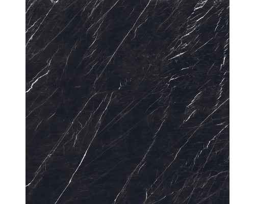 Wand- en Vloertegel Nero zwart gepolijst 120x120 cm gerectificeerd