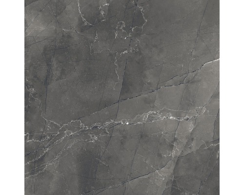 Wand- en Vloertegel Pulpis zwart gepolijst 120x120 cm gerectificeerd