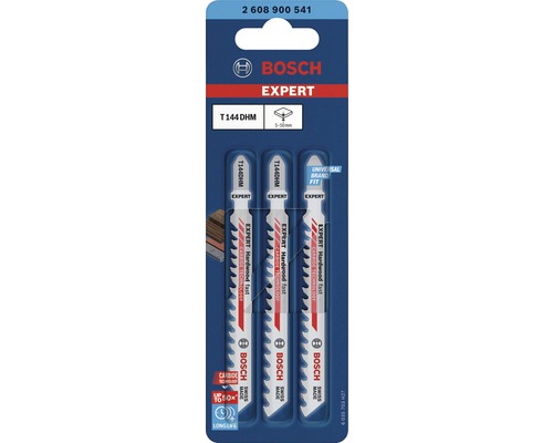 Bosch Expert decoupeerzaagbladen voor hardhout, 3 stuks