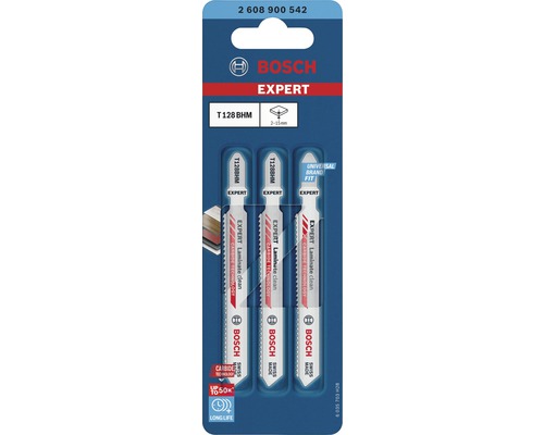 Bosch Expert decoupeerzaagbladen voor laminaat, 3 stuks