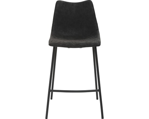 Barstoel met bekleding en metalen frame