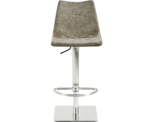 Barstoel met voetsteun en bekleding