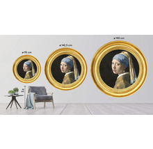 SPECIAL DECORATION Fotobehang vlies Vermeer Meisje met de parel ø 142,5 cm