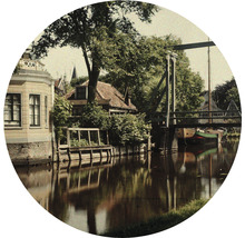 SPECIAL DECORATION Fotobehang vlies Holland Edam ø 142,5 cm
