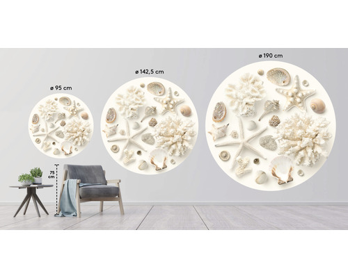 Wanddecoratie met maritieme motieven in verschillende formaten