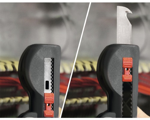 Kabelmes met vergrendelbaar mes