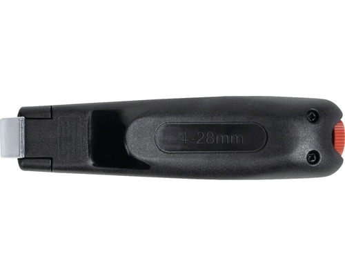 Kabelstripper met instelbereik 4 tot 28 mm