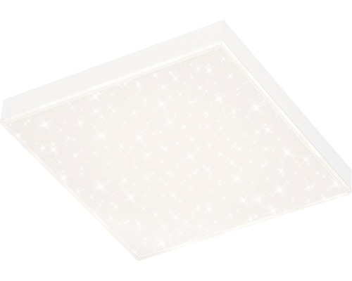 Vierkante plafondlamp met sterrenpatroon